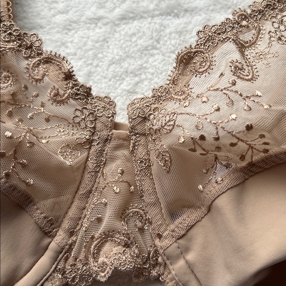 Simone Perele Delice Floral-Embroidered Full Cup Bra